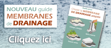 Guide membranes de drainage MatGeco