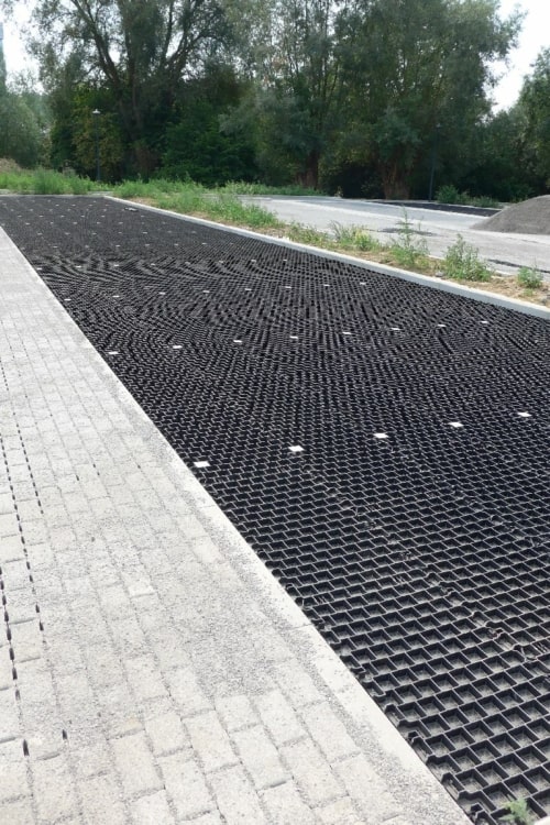 GravelGrid la dalle gravier à haute résistance pour accès voitures et camions - MatGeco