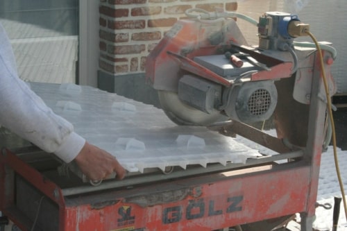 De gravelgrid is eenvoudig te snijden. Dit zorgt voor een snelle plaatsing , en een besparing van tijd en geld.